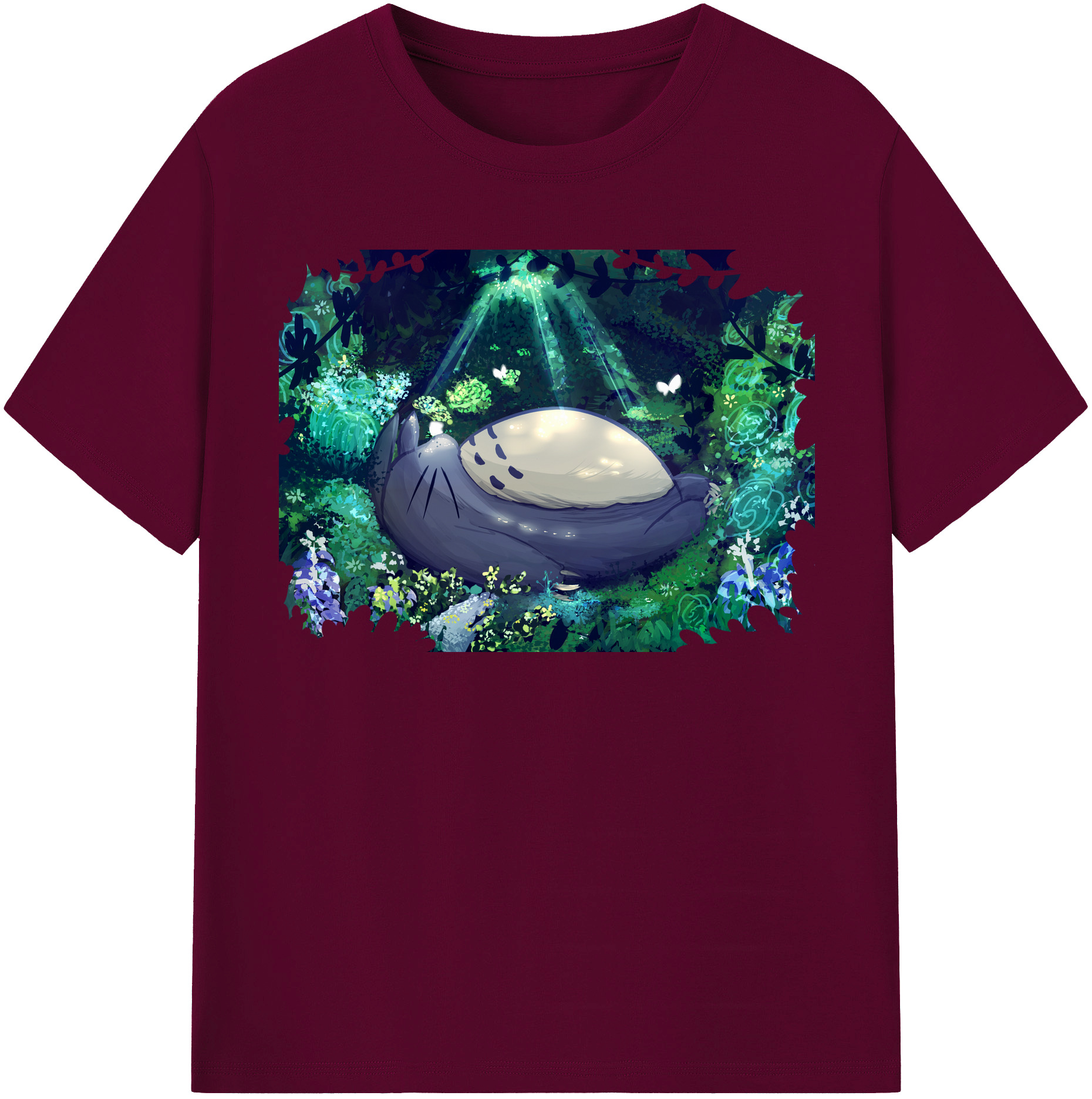 （画像用） となりのトトロ 草壁メイ 草壁サツキ My Neighbor Totoro Satsuki Kusakabe Mei Kusakabe レディースカジュアルプリントTシャツ（綿100％）